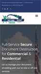 Mobile Screenshot of mobilerecordshredders.com